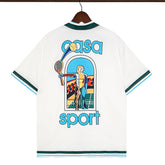 Casablanca Multi Color Printed Shirt #209